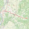 Trace GPS Sur les pas des Huguenots à vélo : Livron-sur-Drôme - Saillans, itinéraire, parcours