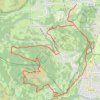 Trace GPS Mont de Gez depuis Ouzous, itinéraire, parcours