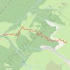 Trace GPS Arete de Becrey, itinéraire, parcours