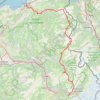 Trace GPS GR5 De Thonon-les-Bains à Les Houches (Haut-Savoie) (2020), itinéraire, parcours