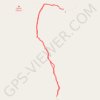 Trace GPS Lascar - Itinéraire Sud, itinéraire, parcours