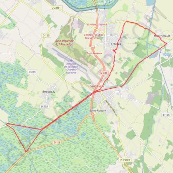 Trace GPS LE TOUR DU CANAL-5393590, itinéraire, parcours