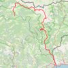 Trace GPS Saint-Dalmas - Menton, itinéraire, parcours