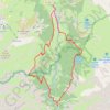 Trace GPS Cirque de Gavarnie par le bois d'Arribama et le plateau Bellevue, itinéraire, parcours