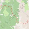Trace GPS Saint Martin de Queyrières - Pic de Peyre Eyraute, itinéraire, parcours