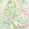 Trace GPS Orvault la Tour vallée du Cens, itinéraire, parcours