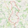 Trace GPS Circuit Haut Agenais - Castelnaud de Gratecambe, itinéraire, parcours