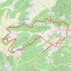 Trace GPS Sancerre 17km strava, itinéraire, parcours