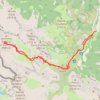 Trace GPS Colle de l'Enchiausa, itinéraire, parcours