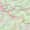 Trace GPS 1: Ville de Bâle – Aarau (DEVELOPED_WITH_SIGNS), itinéraire, parcours