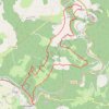 Trace GPS Bruniquel-Cazals, itinéraire, parcours