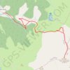 Trace GPS Pic des Trois Seigneurs par le Goutets, itinéraire, parcours