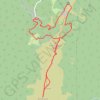 Trace GPS Le Barrioz - Le grand rocher, itinéraire, parcours