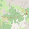 Trace GPS Cabane de la Boulière Entraunes, itinéraire, parcours