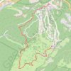 Trace GPS Crêtes du Mont Rond, itinéraire, parcours