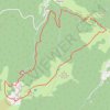Trace GPS Rando à Montségur, itinéraire, parcours