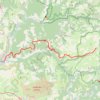 Trace GPS Grillau - Lanuejols 40-1290, itinéraire, parcours