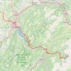 Trace GPS 1 Sallenôves-Cormet de Roselend, itinéraire, parcours