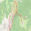 Trace GPS Vercors - Montagne du Gerbier, itinéraire, parcours