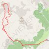 Trace GPS Crêt du Rey Couloir Nord en boucle depuis Granier (Beaufortain), itinéraire, parcours