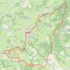 Trace GPS Rando des Crêtes - Fourneaux, itinéraire, parcours