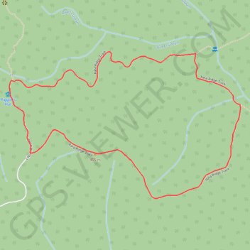 Trace GPS Rata Ridge Track, itinéraire, parcours