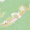 Trace GPS Gr C Clans - Sérenton, itinéraire, parcours