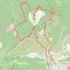 Trace GPS La Barre de Cuers par Cuers, itinéraire, parcours