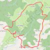 Trace GPS Gorges de Cros Vollore-Ville, itinéraire, parcours