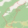 Trace GPS Troglav 3 vrha, itinéraire, parcours