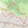 Trace GPS Pic Fouillouse depuis l'auberge du Lys, itinéraire, parcours