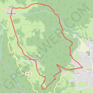 Trace GPS Le Tour du Malorum - Bas-en-Basset, itinéraire, parcours