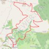 Trace GPS Le Jara depuis Irouleguy en boucle, itinéraire, parcours
