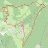 Trace GPS Boucle du Sabot - Mont-saint-Martin, itinéraire, parcours
