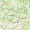 Trace GPS Rando filles Suisse Normande, itinéraire, parcours