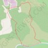 Trace GPS Correns - Vallon des Baumes, itinéraire, parcours