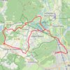 Trace GPS Belfort - champagney, itinéraire, parcours