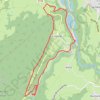 Trace GPS Cascade du Pissieu et plan d'eau du Châtelard, itinéraire, parcours
