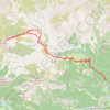 Trace GPS Truc d'Ovarda, itinéraire, parcours