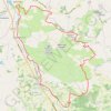 Trace GPS Bajou - Saint Yvars - Le Fossat, itinéraire, parcours