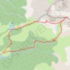 Trace GPS La Jarjatte col Charnier col de la Croix, itinéraire, parcours