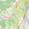 Trace GPS Bascule sur le Rhône par le couvent des chèvres, itinéraire, parcours