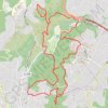 Trace GPS Fartlek à Mouans-Sartoux, itinéraire, parcours