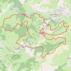 Trace GPS Rando des Rossignols - Nollieux, itinéraire, parcours