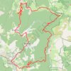 Trace GPS Balcons de Glandasse par le Pas des Econdus, itinéraire, parcours