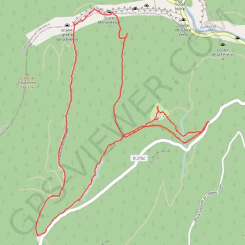 Trace GPS Brèche de Chalimont (38), itinéraire, parcours