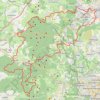 Trace GPS Rando des Puys - Mozac, itinéraire, parcours