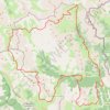 Trace GPS Tour du Mont Thabor, itinéraire, parcours
