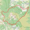 Trace GPS GRR1 Tour du Piton des Neiges, itinéraire, parcours