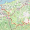 Trace GPS 1ère étape de la traversée des Pyrénées, itinéraire, parcours
